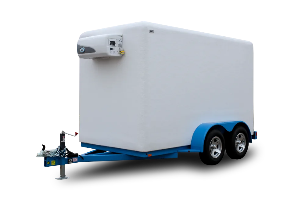 6x12 freezer trailer rental available in Los Angeles