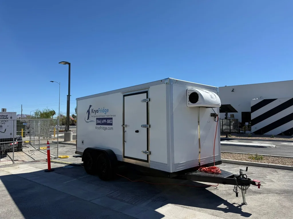 Corporate Event Refrigeration Trailer in Downey, Los Angeles